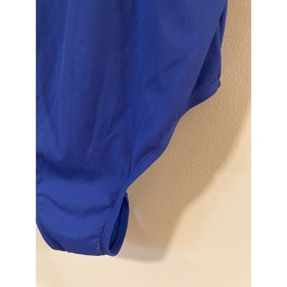 Women’s Xhilarstion swimsuit NWT Blue One Piece‎ size 16W - Picture 4 of 10